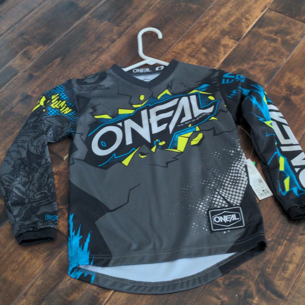Kids riding gear jersey